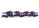 Wagon porte autos � 2 niveaux Transfesa