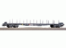 HAG ref 70001 HO - Wagon plat � bogies � ranchers