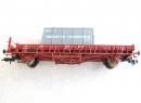 Wagon plat essx avec cont Dgt ROQUETTE �pIII SNCF