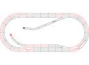 Coffret compl�mentaire de rails type D G�oline