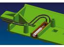 Filament de contact sous rail pour cde auto