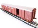 Wagon couvert m�tallique rallong� � bogies de la SNCF