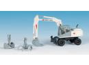 Pelle hydraulique sur pneumatiques TEREX/ATLAS