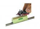 Brosse de nettoyage pour roues de locomotive