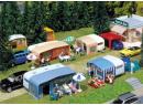 FALLER 130503 HO - Kit caravanes camping