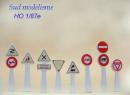 PN SUD Mod�lisme 8779 A HO - POTEAUX BETON MICHELIN