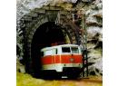 Entr�e de tunnel 1 voie pour locos �lectriques