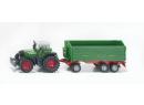 tracteur FENDT avec remorque � d�versement latt�ral