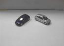 Voiture Renault Clio 3  bleu m�tal au 1/87�