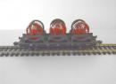 wagon plat de la DB �p III avec chargement