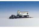Tracteur KAEBLE avec remorque porte wagon