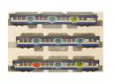 Coffret de 3 voitures RIB SNCF. Livr�e TRANSILIEN