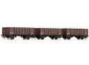 Coffret de 3 tombereaux essx UIC de la SNCF
