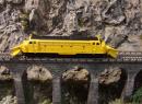 locomotive diesel Nohab �quip�e de lames chasse-neige