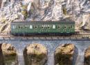 PIKO 53004 HO - Voiture bogies ex saxonne 3�cl �p III de la SNCF