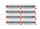 ELECTROTREN ref 3310 HO - CATALAN TALGO III RD. 8 voitures complementaires.