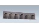 FALLER 170840 HO - Arcades �Pierre de taille naturelle�