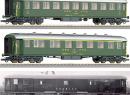 Coffret de 3 voitures historiques des SBB/CFF