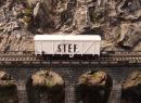 Wagon r�frig�rant bois � essx STEF �p III de la SNCF