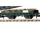 FLEISCHMANN ref 8597 N - Wagon avec les cales en bois de la grue 90T de la DB