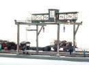 Grue � portique mobile