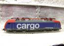 Locomotive �lect BR189 ep V des CFF en livr�e Cargo