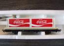 wagon porte container COCA COLA