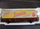 wagon plat avec charge SINALCO