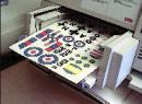 Feuille vierge fond blanc pour d�calcomanies format A 4