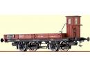 Wagon plat avec gu�rite