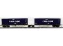 Double porte containers SHORTLINES CMA-CGM