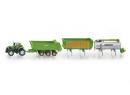Tracteur Deutz avec remorques Joskin
