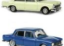 Simca 1500 blanche ou bleue HO