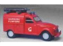 CITROEN 2CV CAMIONNETTE - POMPIERS 
