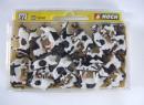 21 vaches noires  et blanches