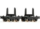 2 wagonnets pour traverses pivotant
