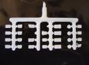 4 fois 7 tampons diff�rents en plastique inject�