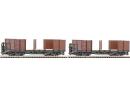 HOe-Coffret de 2 wagons � ranchers des �BB