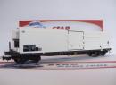 Wagon frigo blanc laghmpss de la SNCF