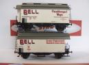 Coffret de 2 wagons bi�re BELL SBB CFF