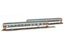 Set de 2 voitures corail VU avec logo encadr� de la SNCF