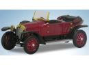Audi Alpensieger cabriolet ouvert rouge 1912