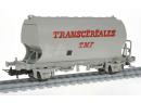 Wagon tr�mie couvert pour le transport de c�r�ales de la SNCF, �poque IV, 