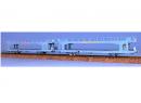 Set de 2 porte autos HZf STVA livr�e turquoise �p III de la SNCF