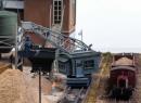 HO 61126 - Grue de chargement sur rails