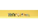 TT-Personnages de gare, voyageurs, personnages assis