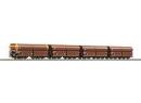 Roco HO 66769 - Coffret de 4 tr�mies �p IV de la DB (set N� 1)