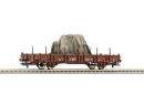 roco HO 66769 - plat � essx charg� d'un tracteur bach� �pIV de la DR