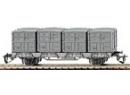 TT-Wagon � essieux avec container de la DR