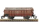 TT-Wagon tombereau � couvercles � essieux de la DR